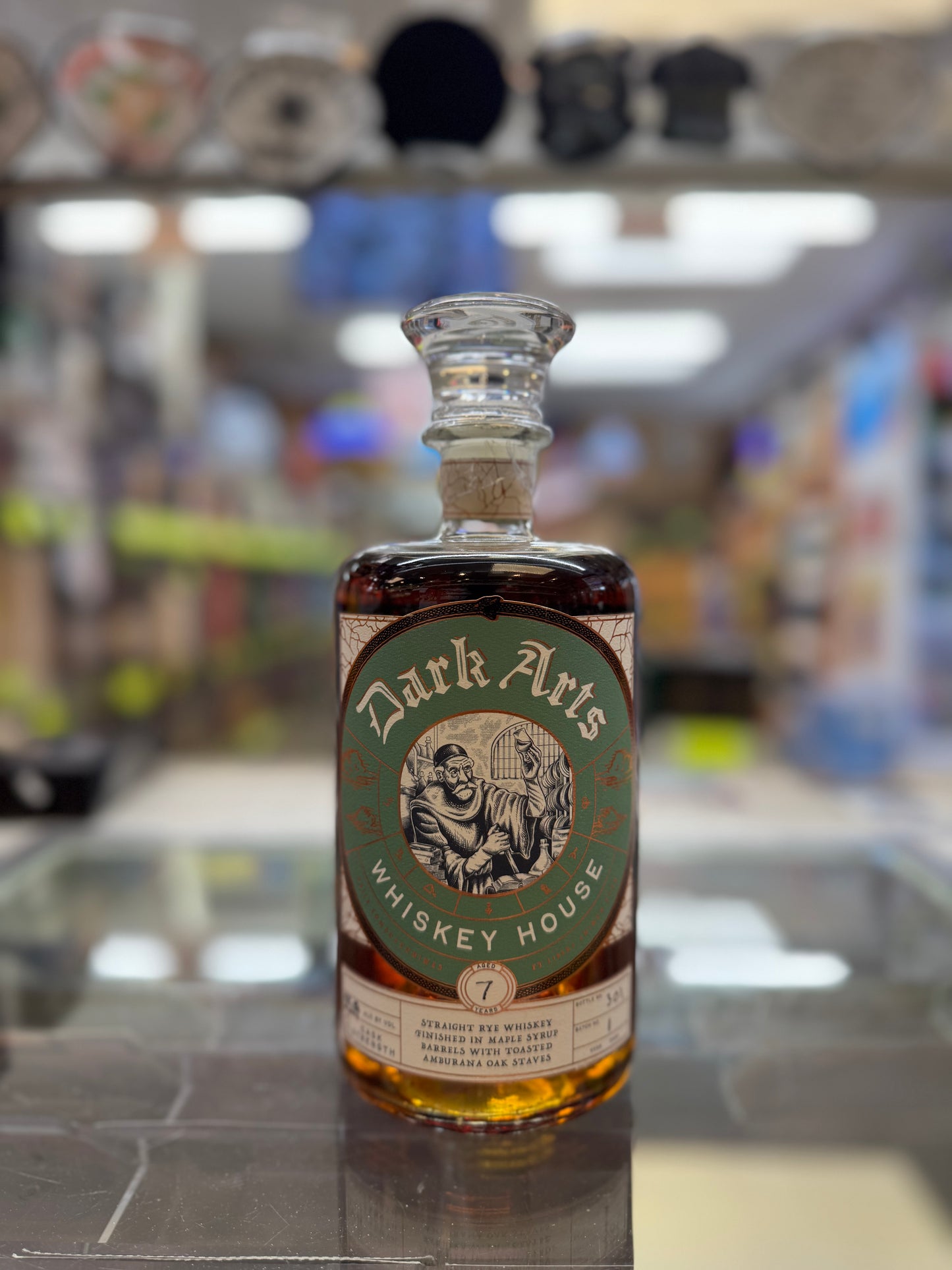 Dark Arts Straight Rye Whiskey Finished in Maple Syrup Barrels with Amburana Staves