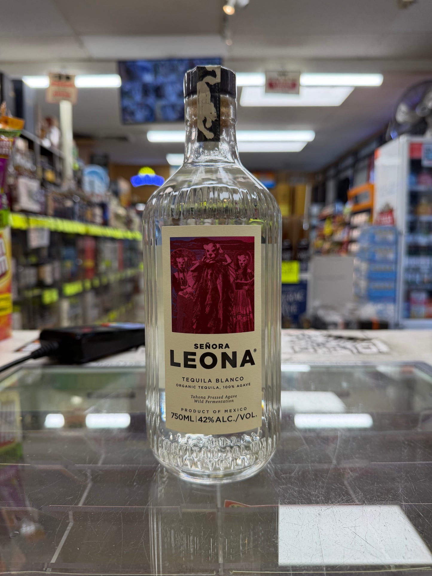 Senora Leona Blanco Tequila