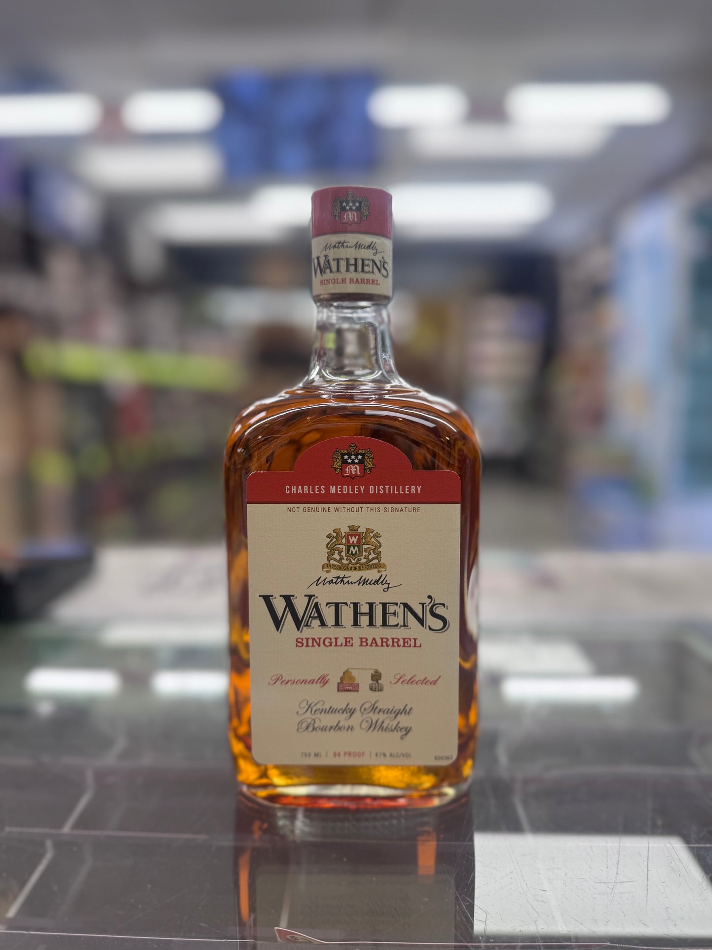 Wathen’s Single Barrel Kentucky Straight Bourbon Whiskey
