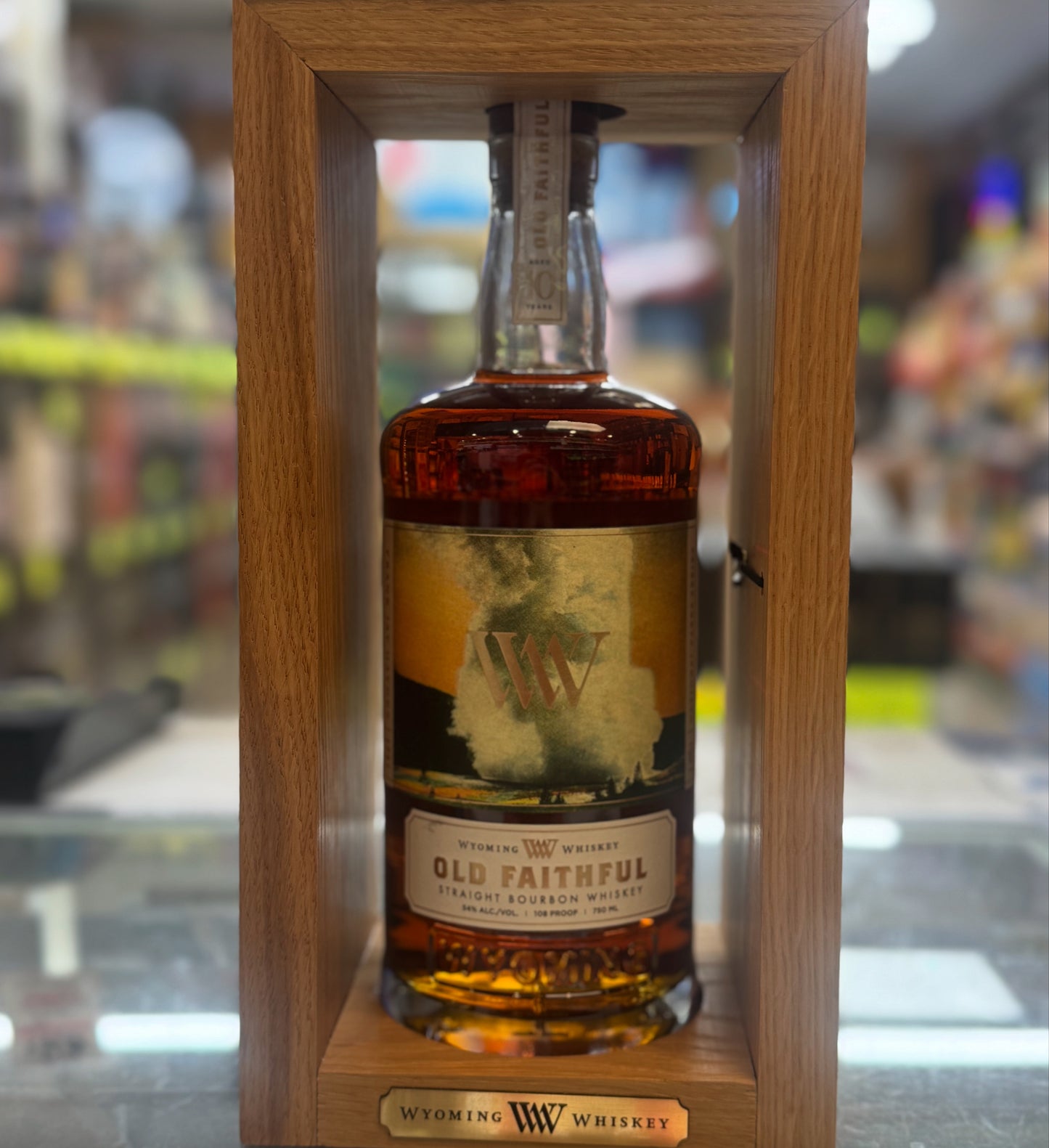 Wyoming Whiskey 10 Year Old Bourbon “Old Faithful”
