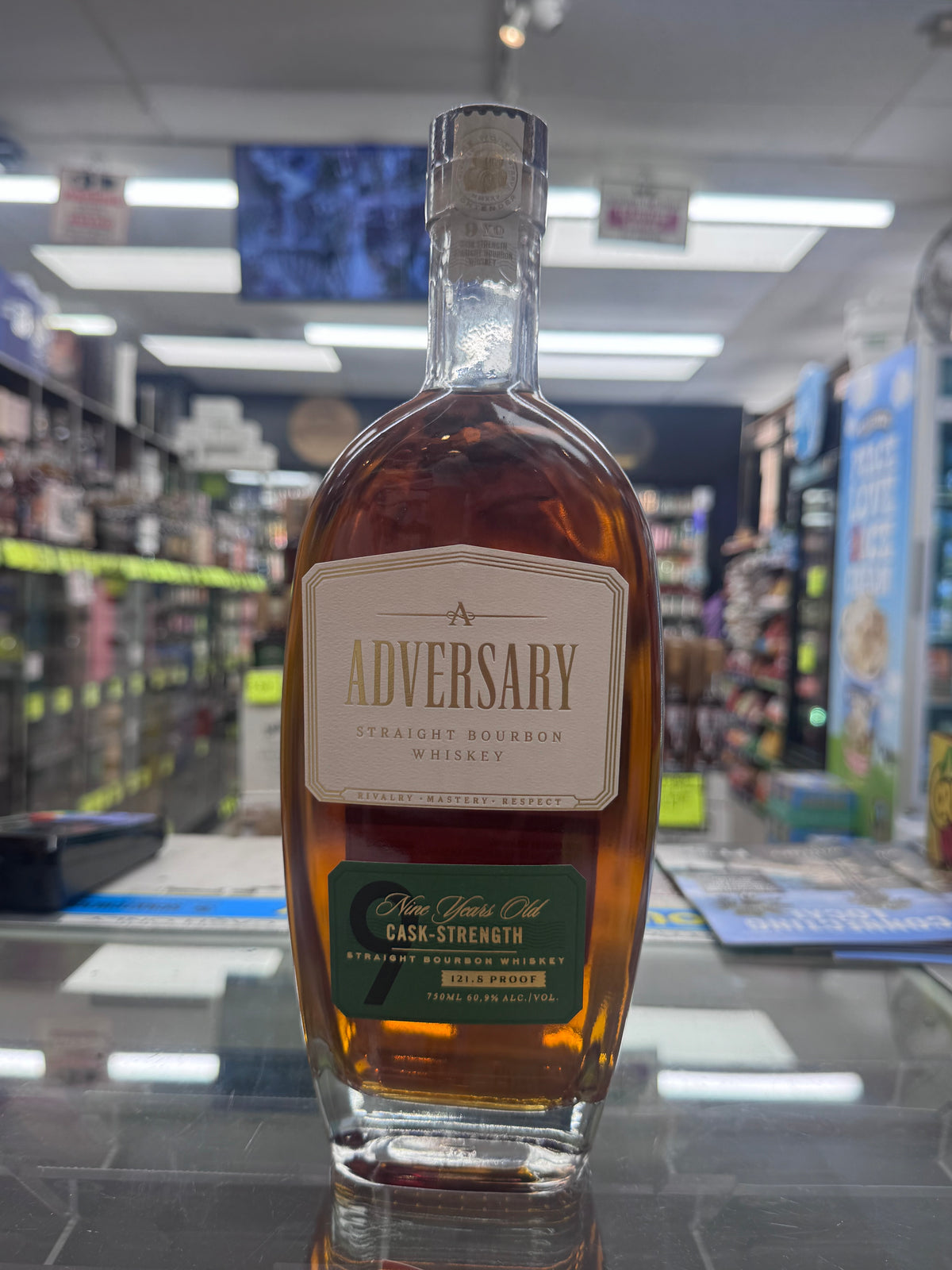 Adversary 9 Year Cask-Strength Straight Bourbon Whiskey