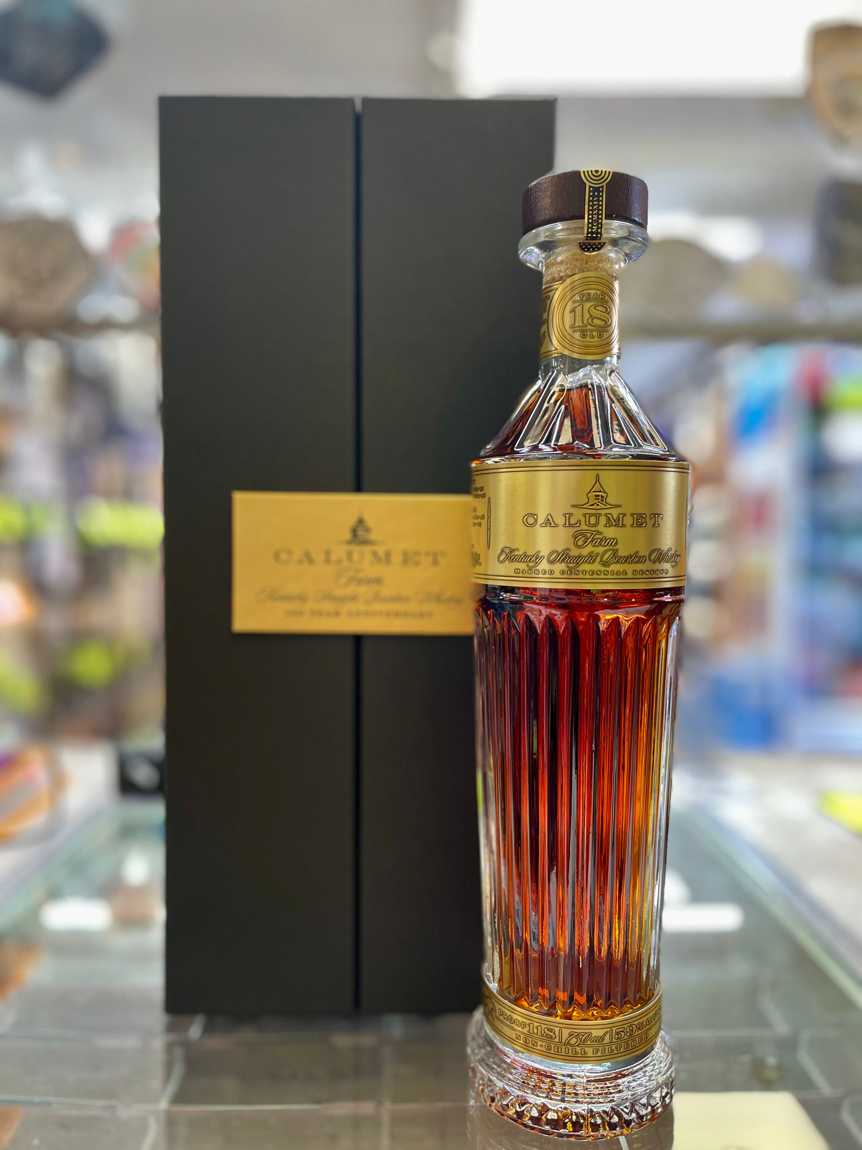 Calumet Farm 18 Year Old Kentucky Straight Bourbon Whiskey