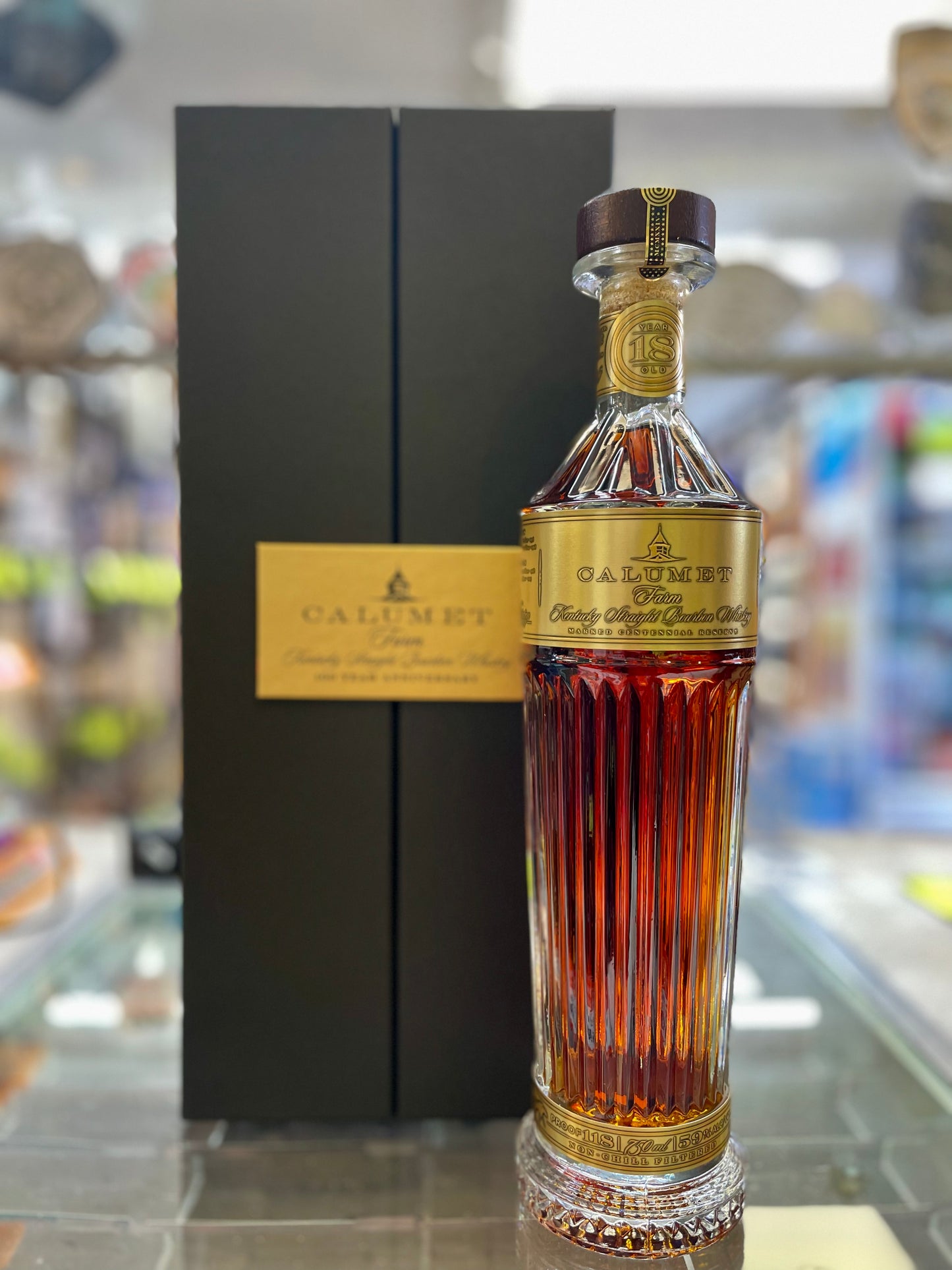 Calumet Farm 18 Year Old Kentucky Straight Bourbon Whiskey “Centennial Reserve”