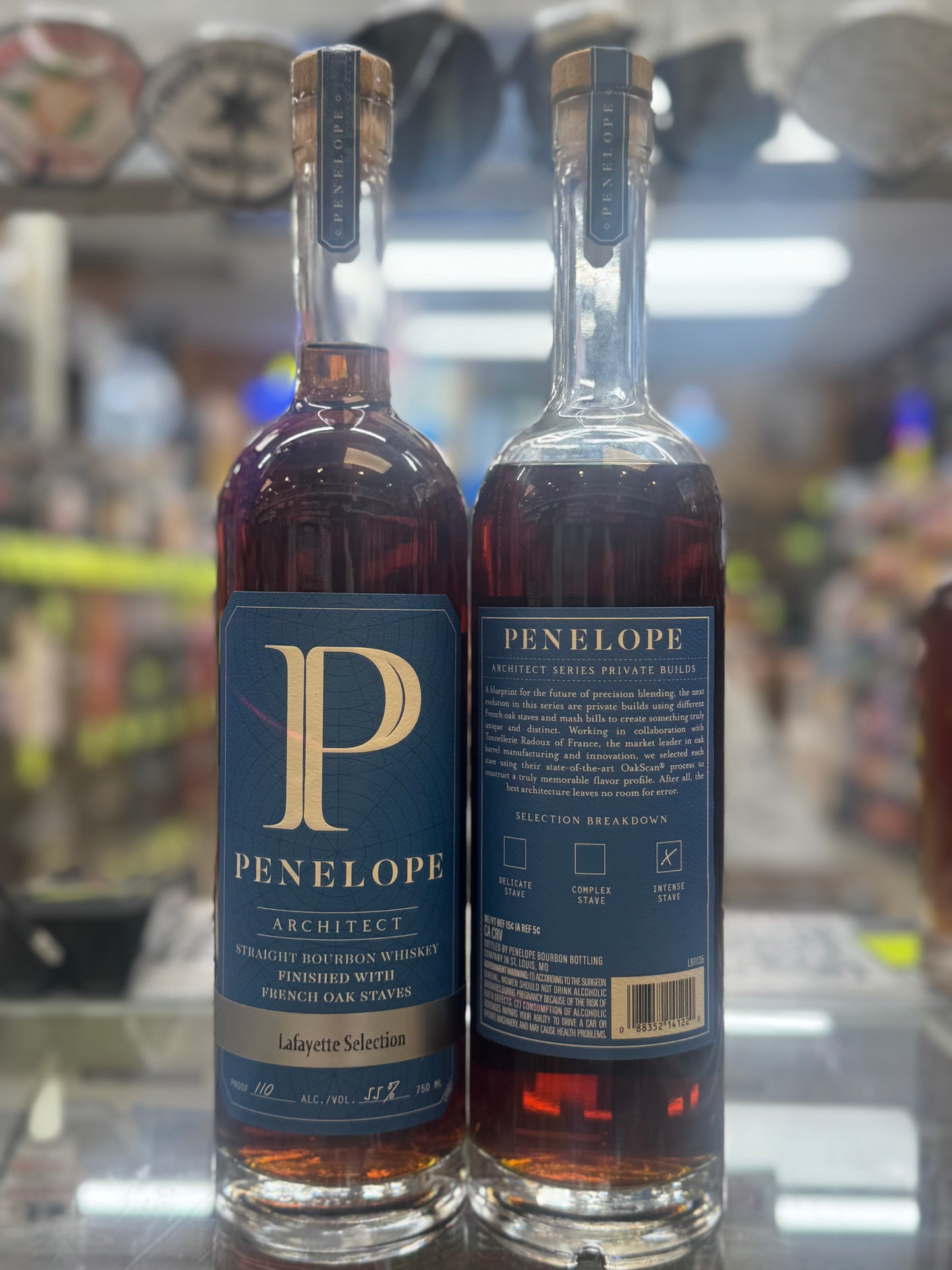 Penelope Architect Intense Stave Selection 110 Proof “Orphan Barrel”