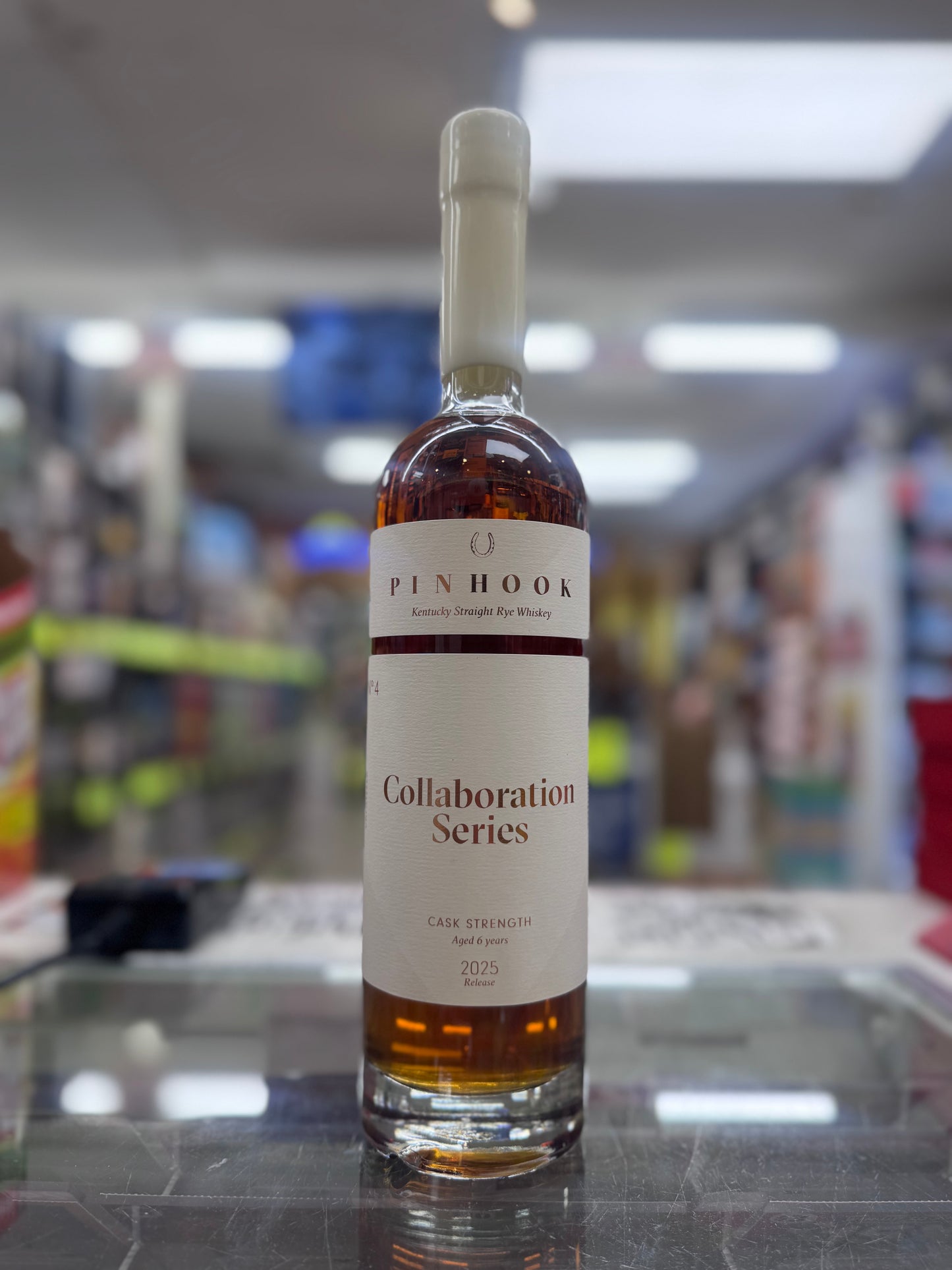 Pinhook Collaboration Series No. 4 6 Year Cask Strength Rye 121.9 Proof