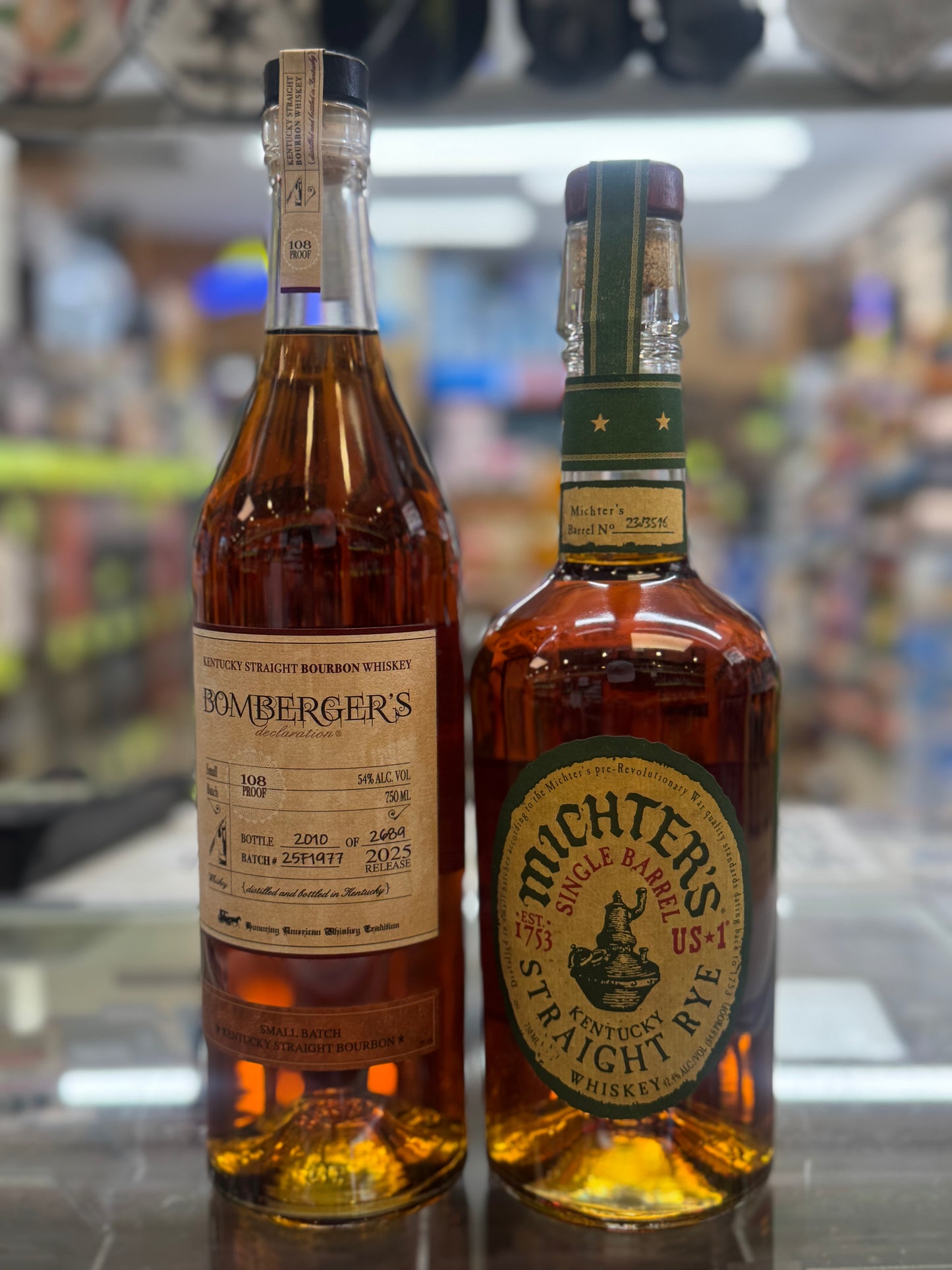 Bomberger’s + 1 Michter’s