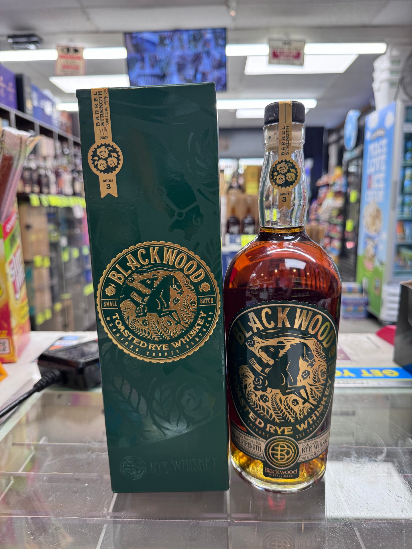 Blackwood Toasted Rye Whiskey - Barrel Strength Batch #3