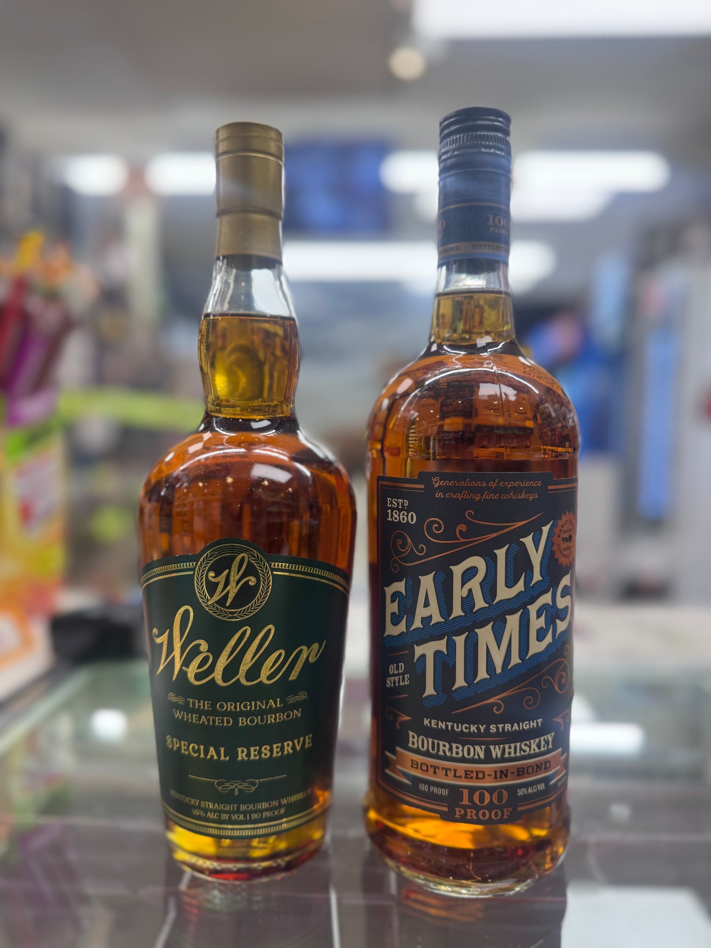 Weller Special Reserve + Early Times BIB
