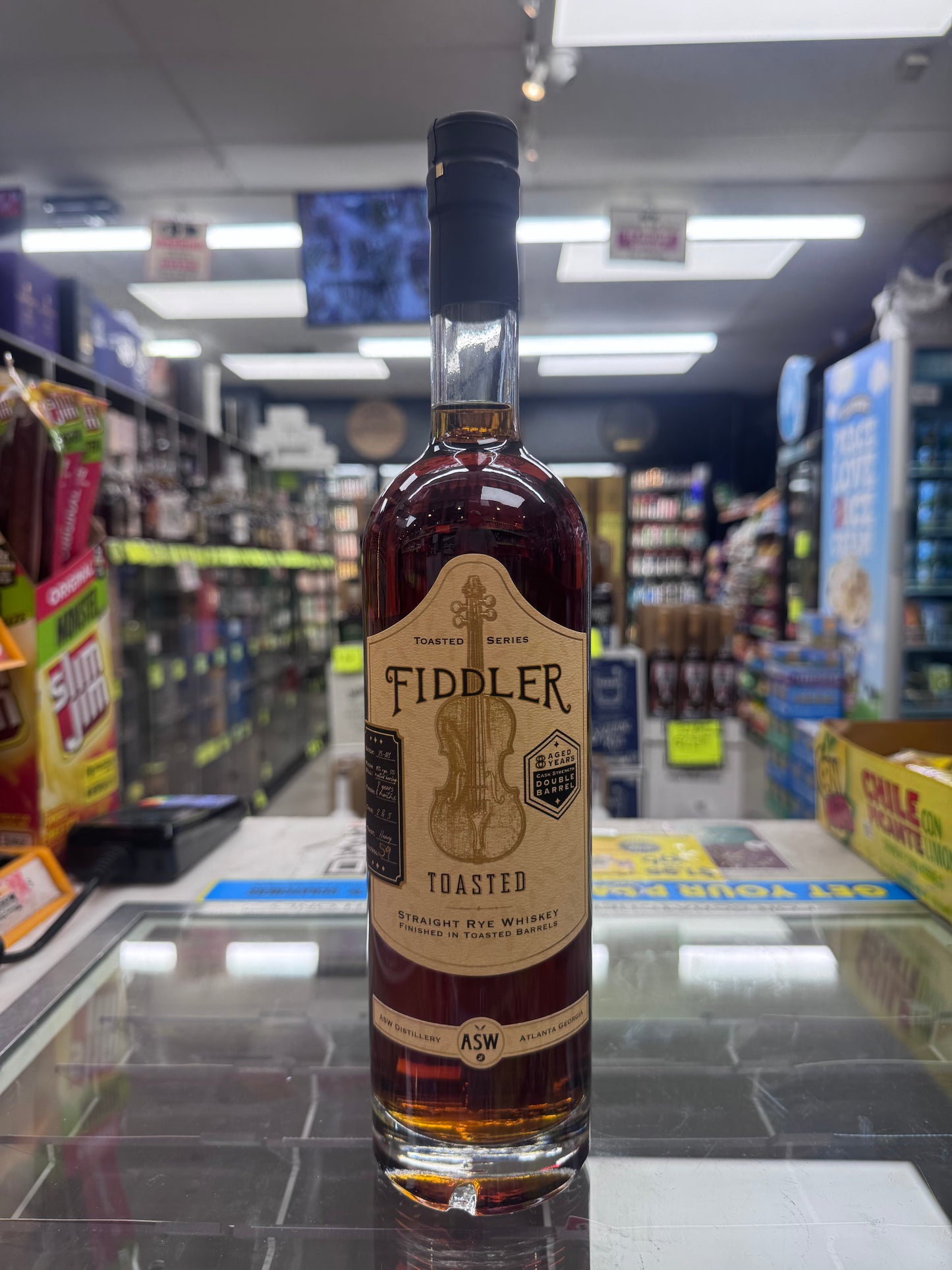 ASW Distillery Fiddler Toasted Straight Rye Whiskey