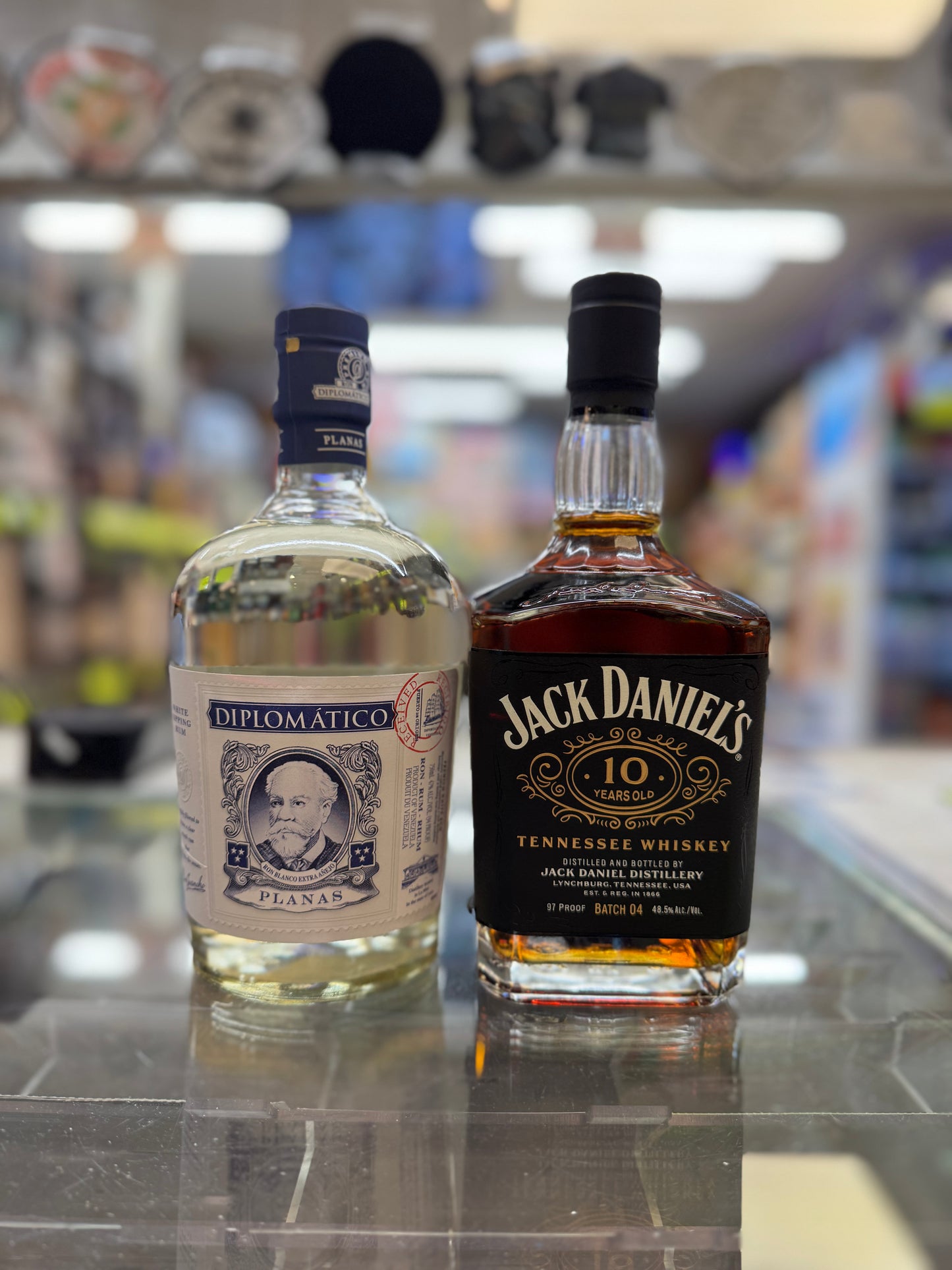 Jack Daniels 10 + Diplomatico Planas