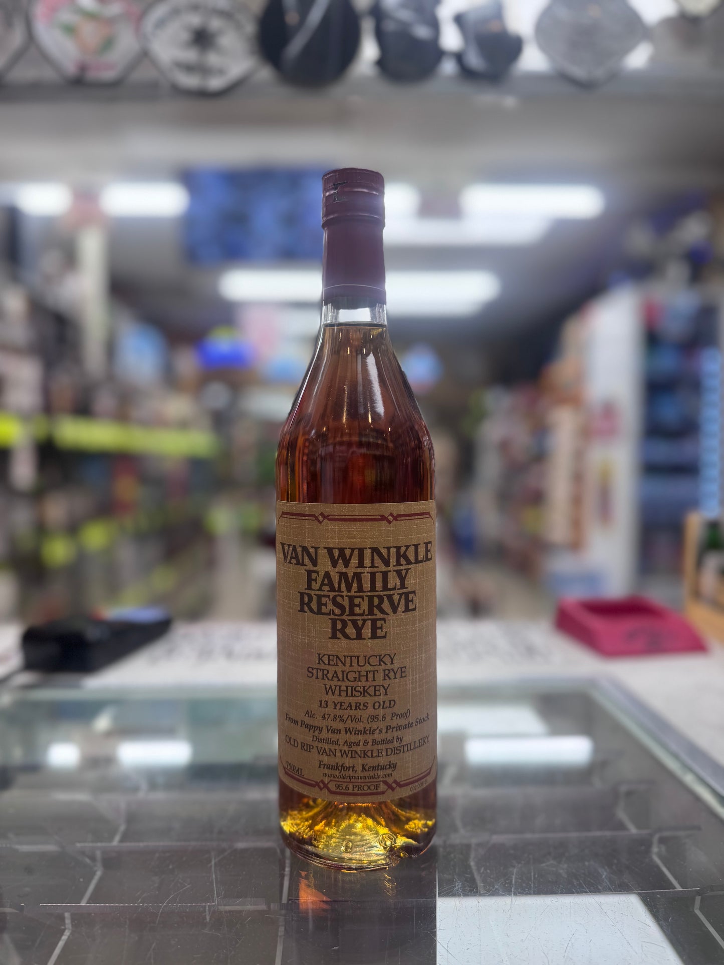 Pappy Van Winkle Family Reserve 13 Year Rye Whiskey 95.6 Proof
