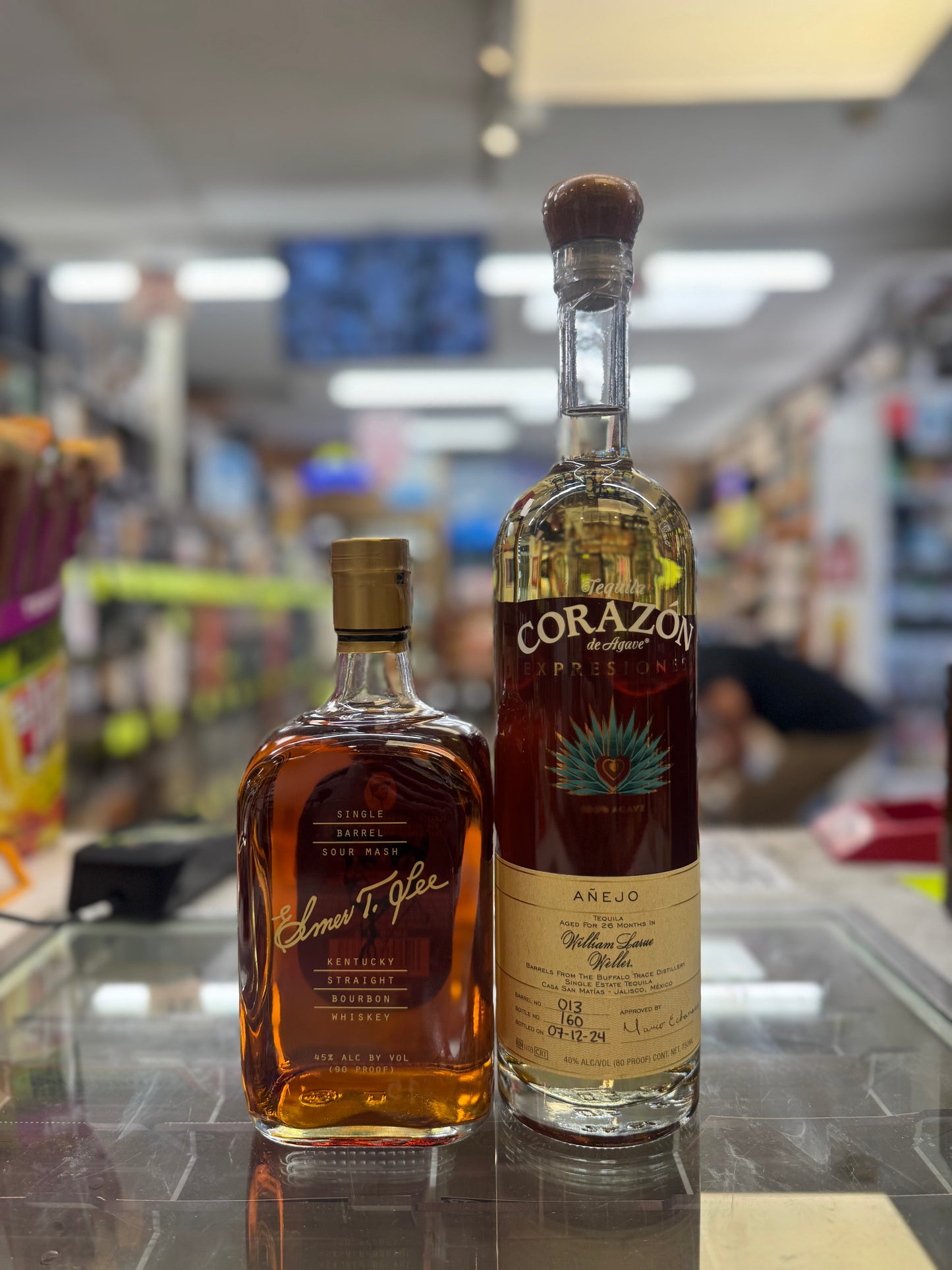 Elmer T Lee + Corazon Anejo (William Larue Weller Casks)