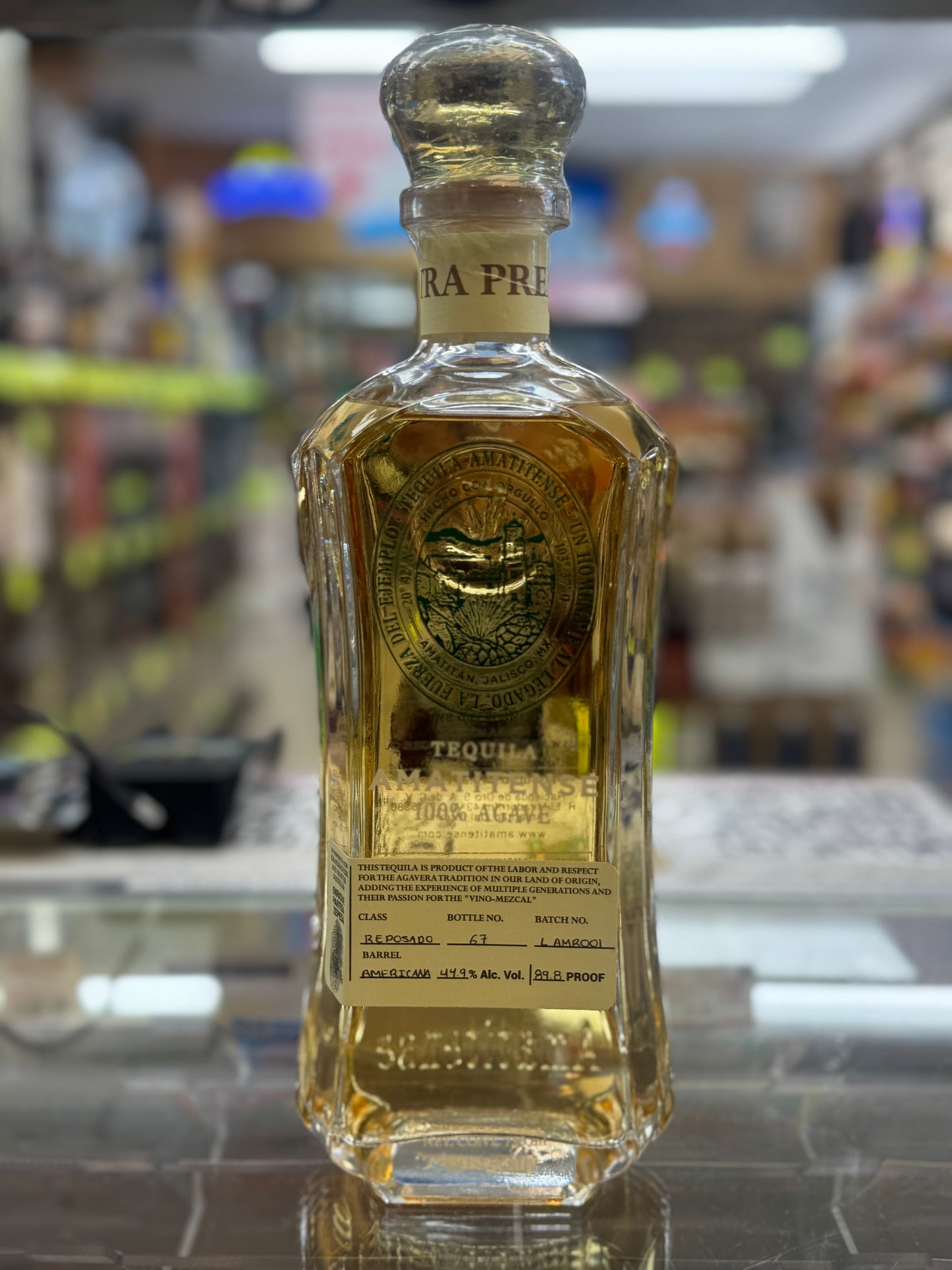 Tequila Amatitese Reposado