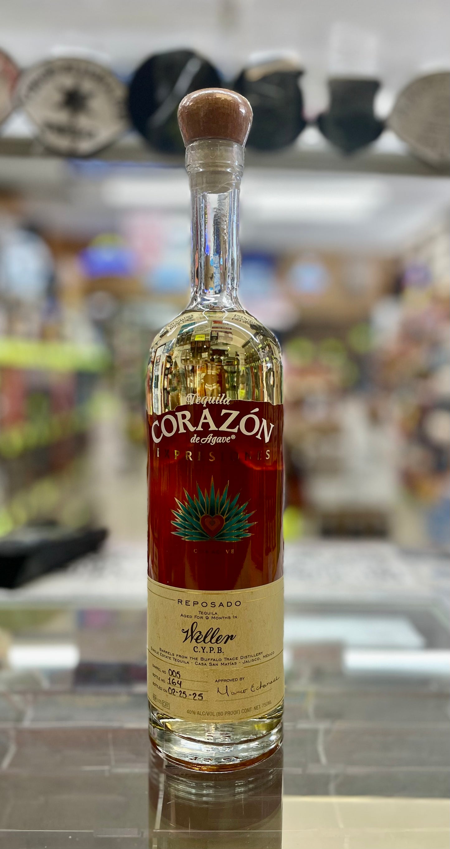 Corazon Expresiones Reposado “Weller CYPB”
