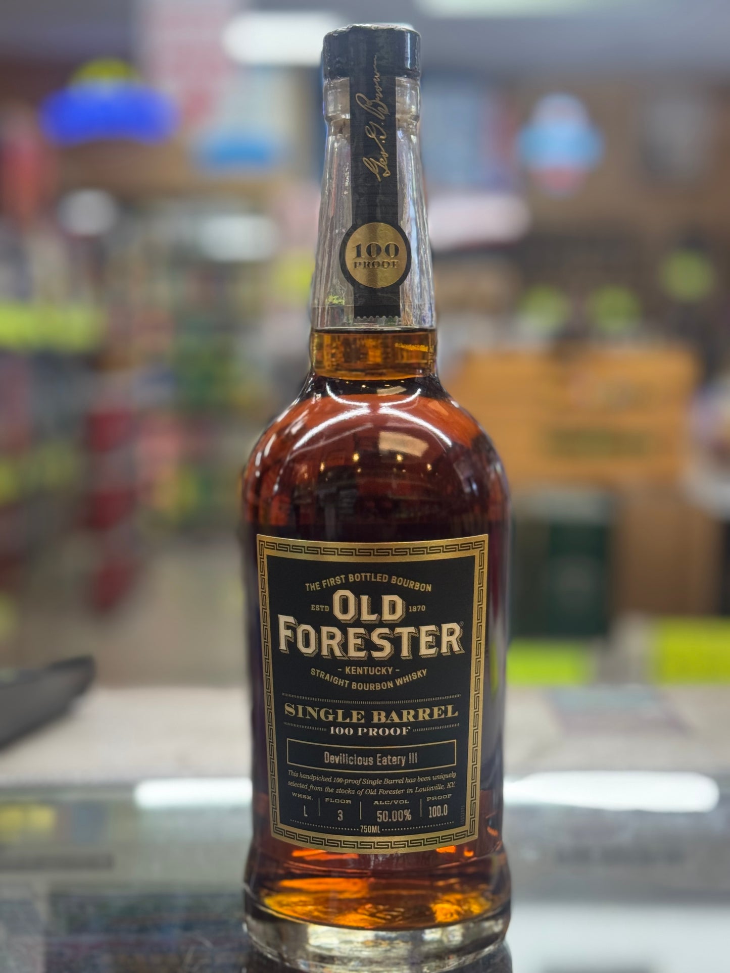 Old Forester Single Barrel 100 Proof
