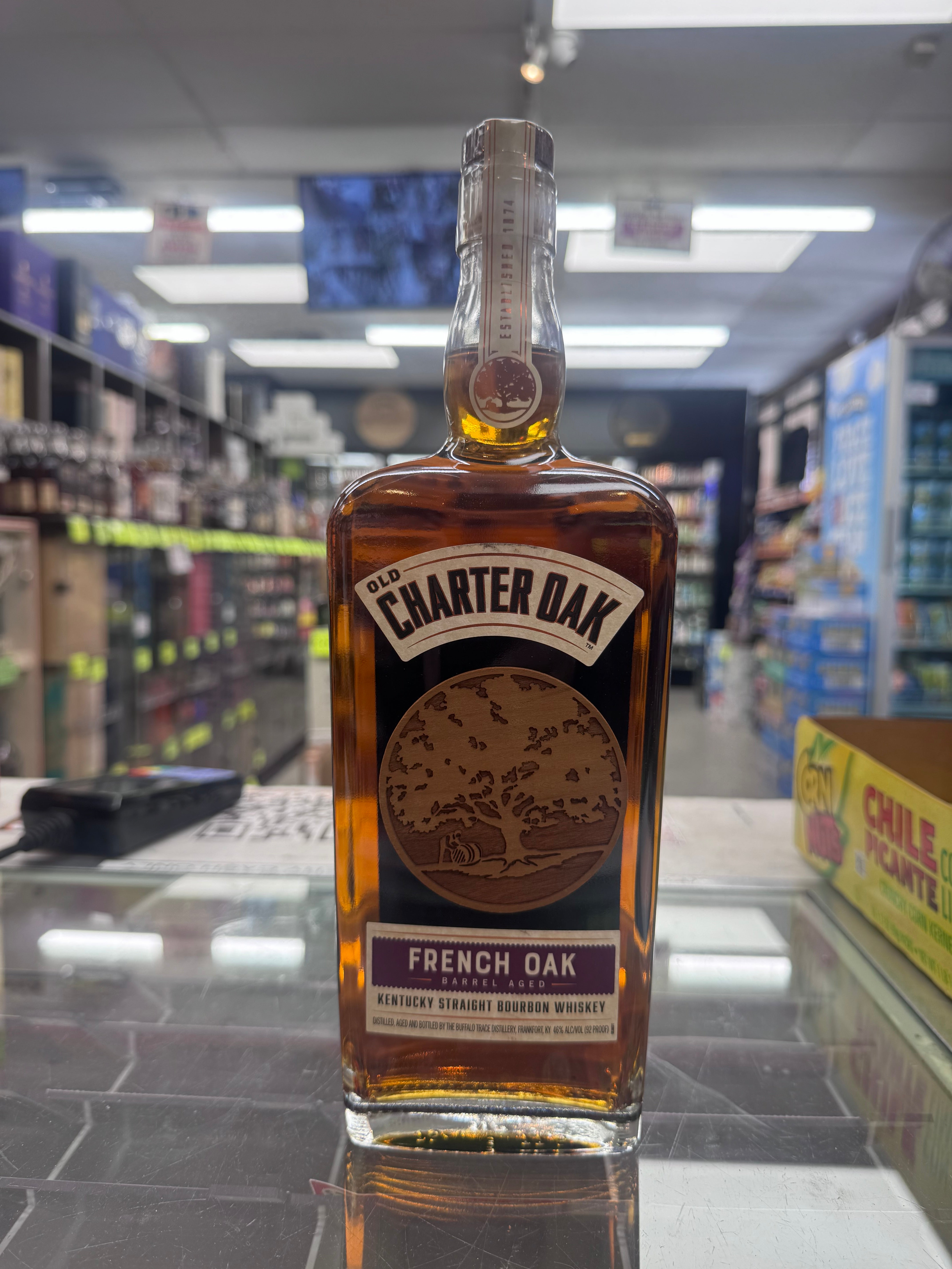Old Charter Oak “French Oak” 92 Proof – Cypress Craft Beer & Liquor