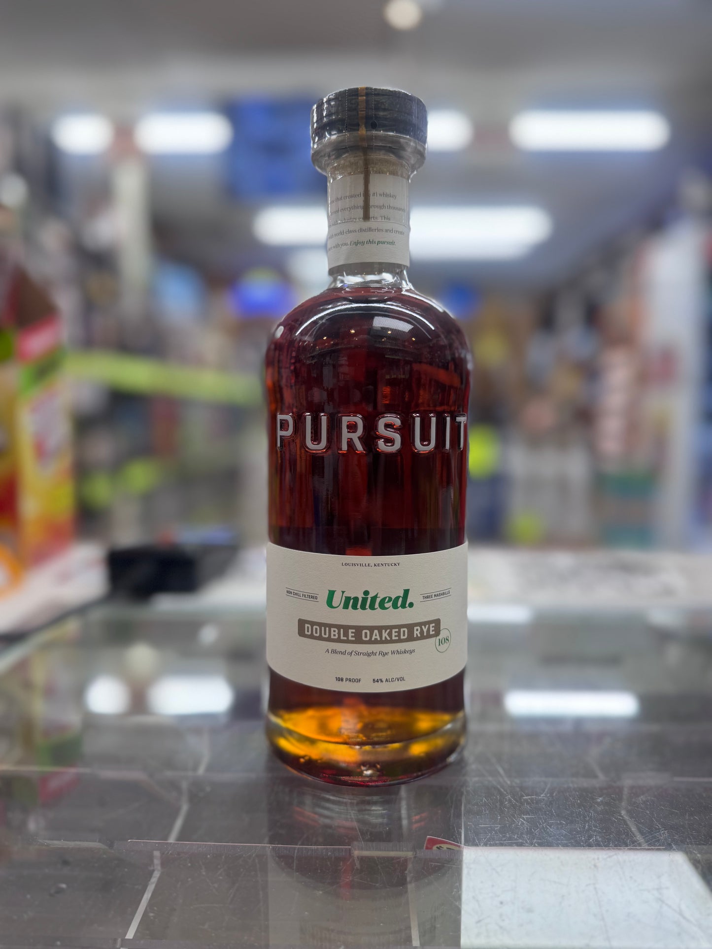 Pursuit United Double Oaked Rye 108 Proof
