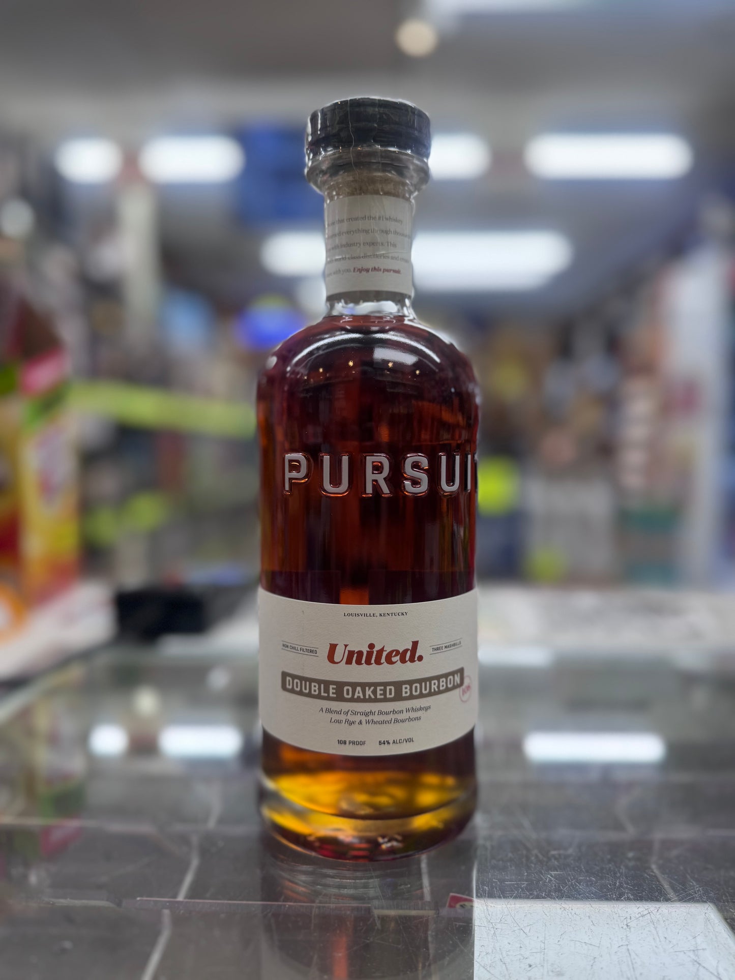 Pursuit United Double Oaked Bourbon 108 Proof
