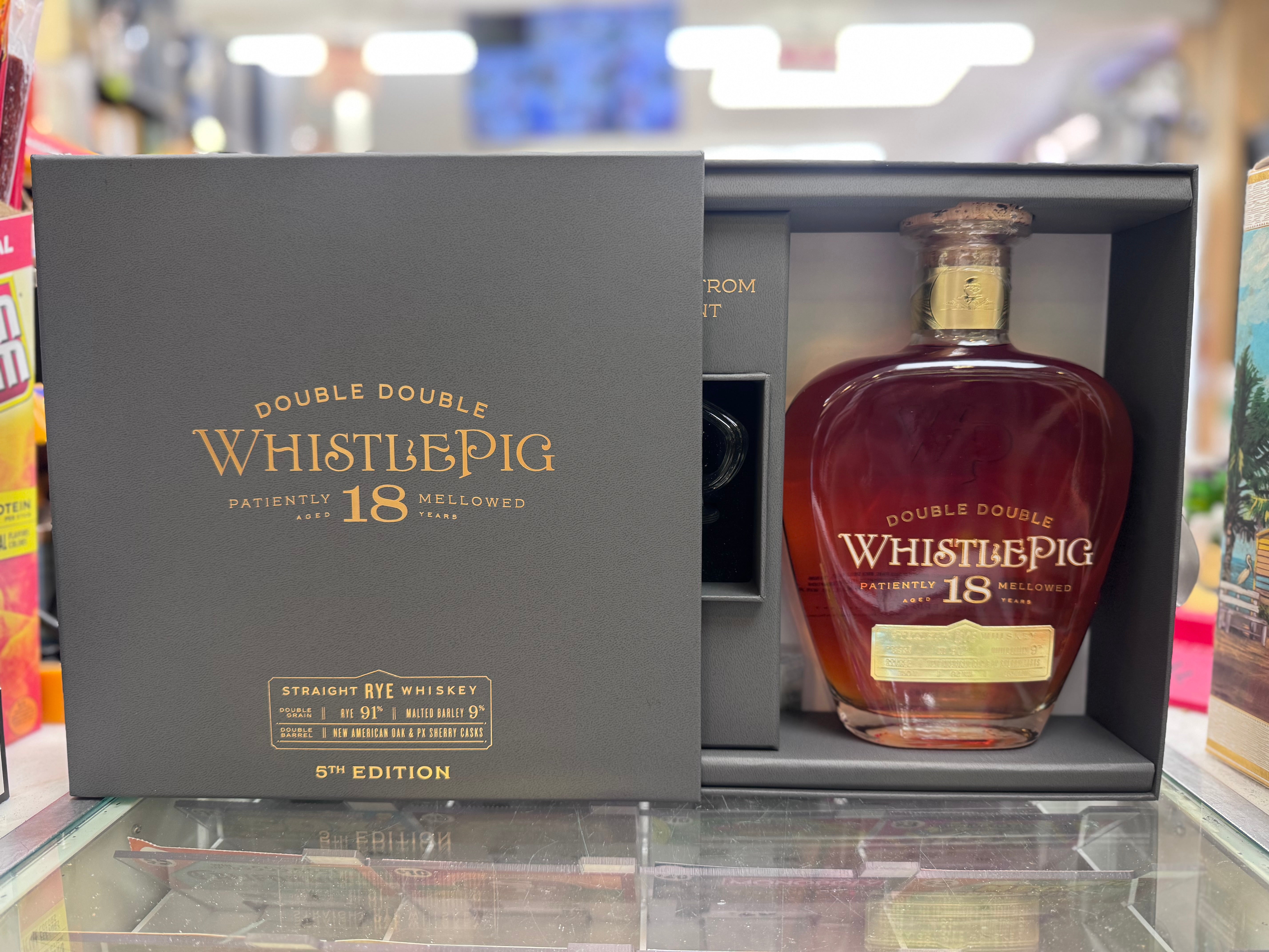 Whistlepig 18 Year Double Double Rye Whiskey 5th Edition – Cypress