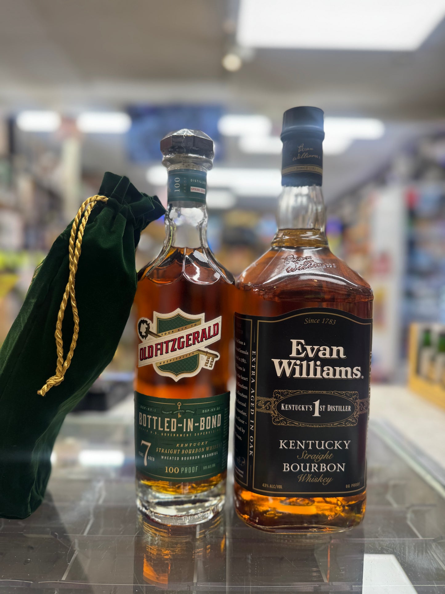 Old Fitz 7 Year + Evan Williams 1.75L