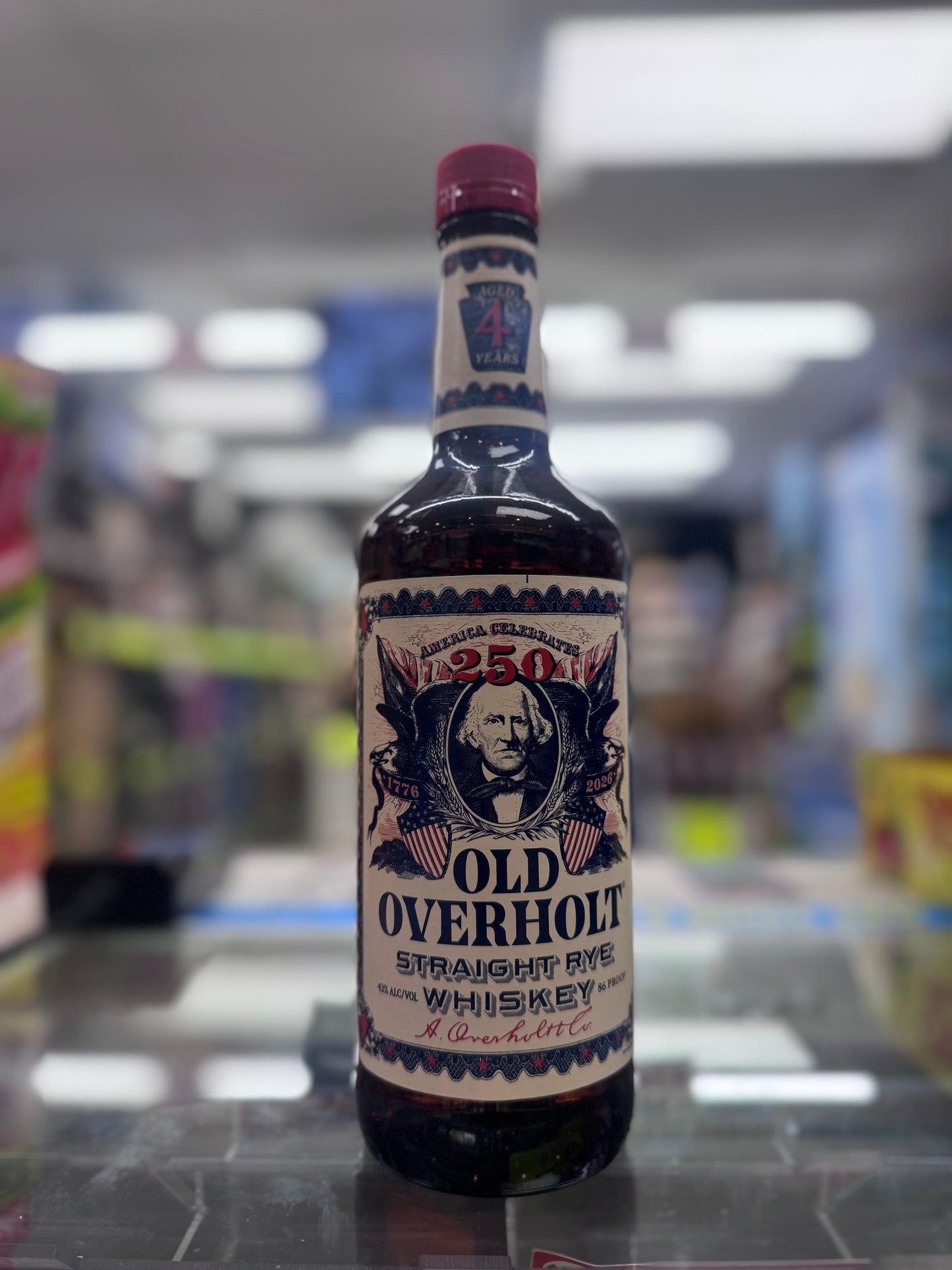 Old Overholt 250th Anniversary Straight Rye Whiskey