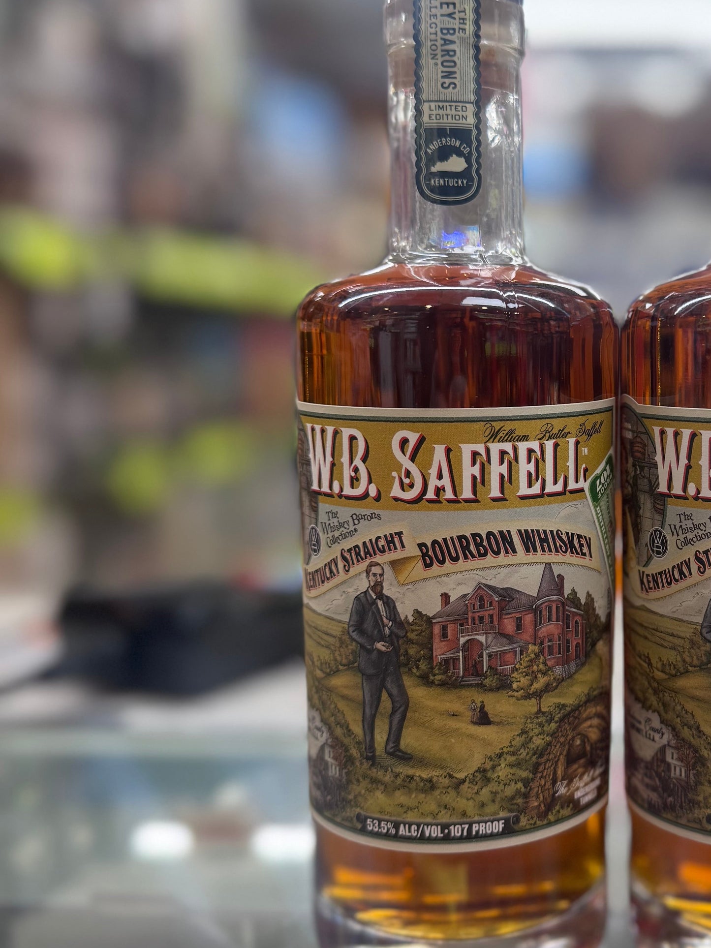 W.B. Saffell Kentucky Straight Bourbon Whiskey 2025 Batch 375ML