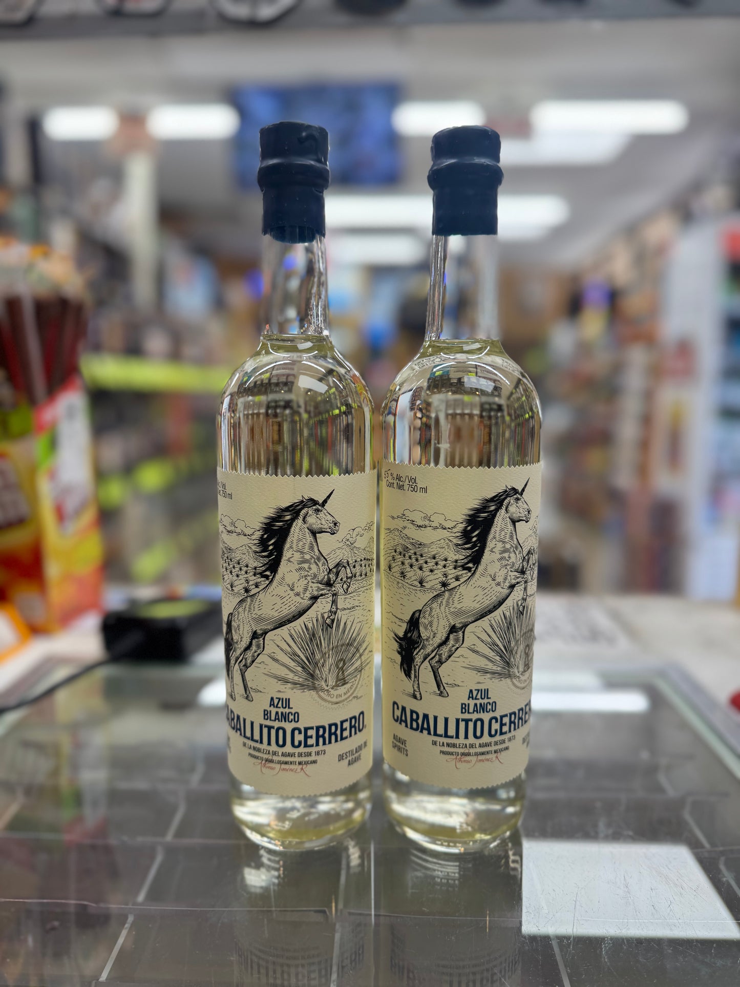 Caballito Cerrero Azul Blanco 110 Proof