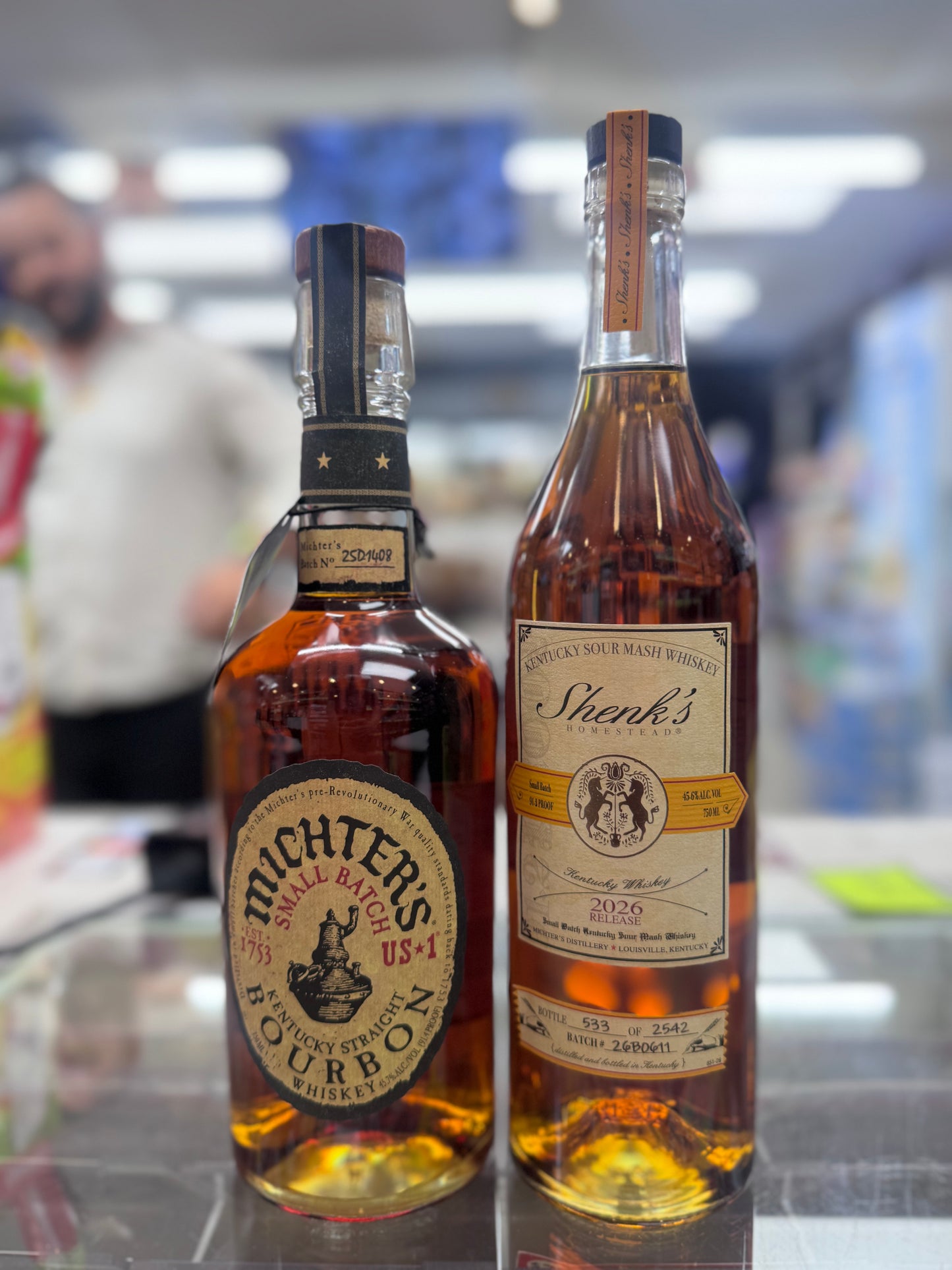 Shenk's Sour Mash 2026 + Michter's Bourbon