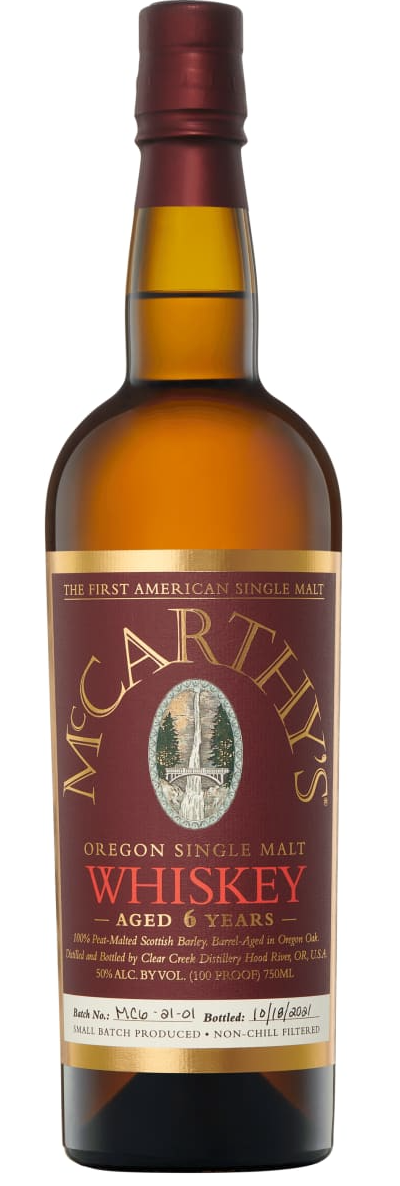 McCarthy's 6 Year Oregon Single Malt Whiskey
