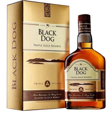 Black Dog Triple Gold Reserve 750 ml