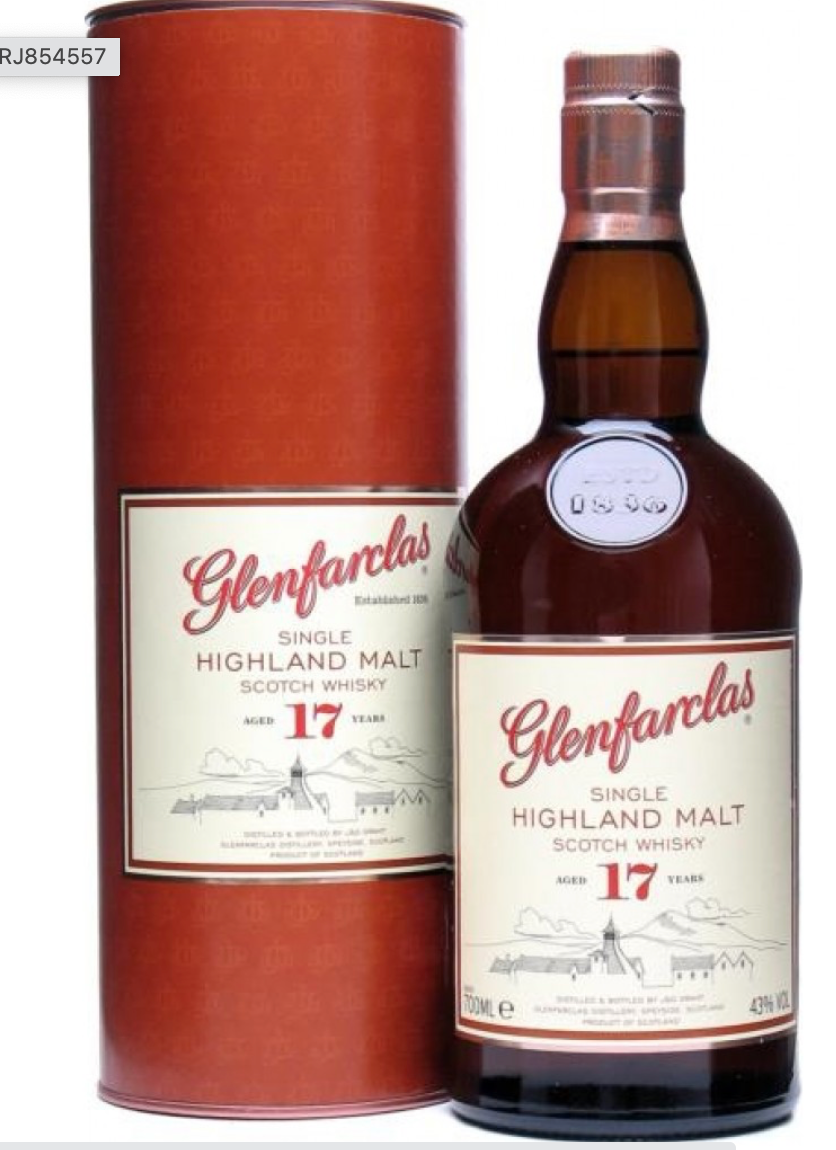 Glenfarclas 17 Year Old Speyside Single Malt Scotch
