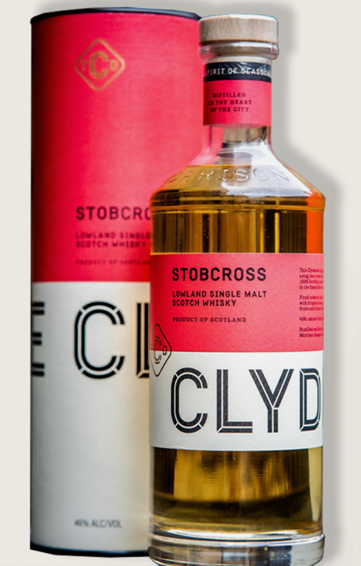 Stobcross Lowland single malt scotch whisky CLY