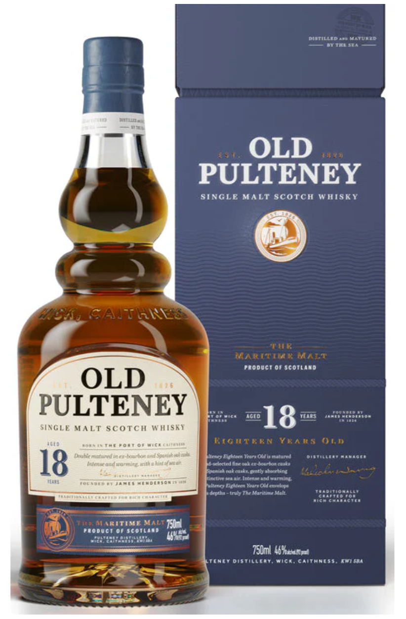 Old Pulteney Single Malt Scotch 18 Year