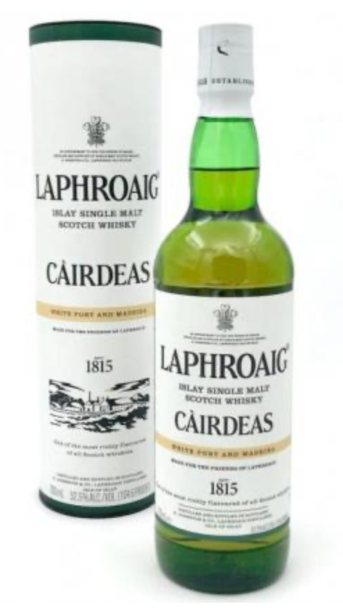 Laphroaig Cairdeas white fort and Madeira