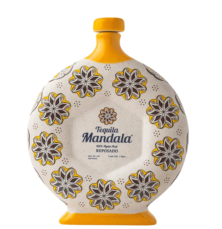 Mandala Reposado Tequila Ceramic Bottle