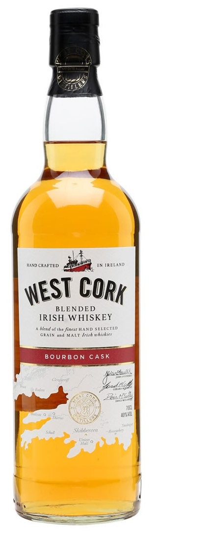 West Cork Bourbon Cask Blended Irish Whiskey 750ml
