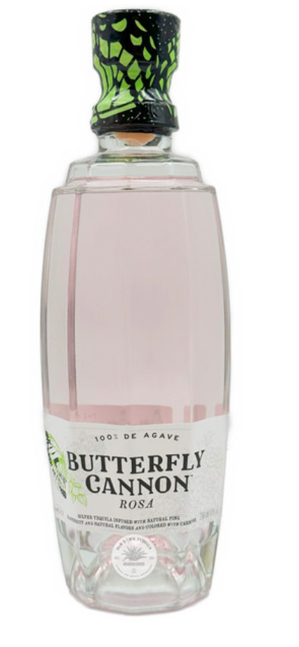 The Butterfly Cannon Tequila Rosa 750 ml