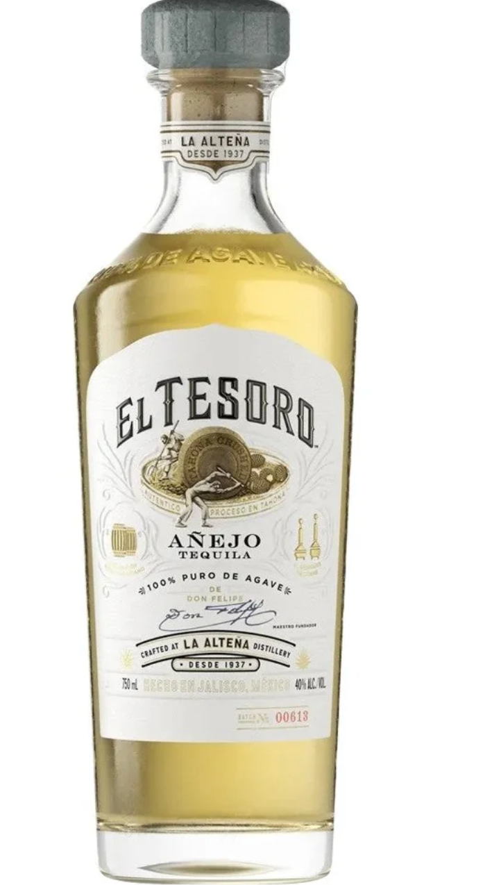 El Tesoro Añejo Tequila 750 ml