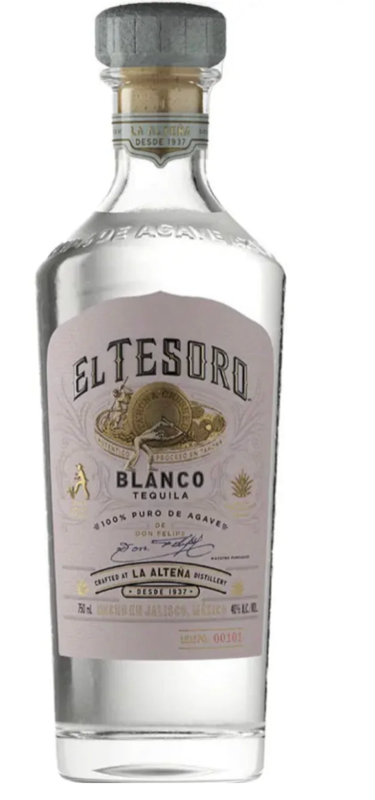 El Tesoro Blanco Tequila 750 ml