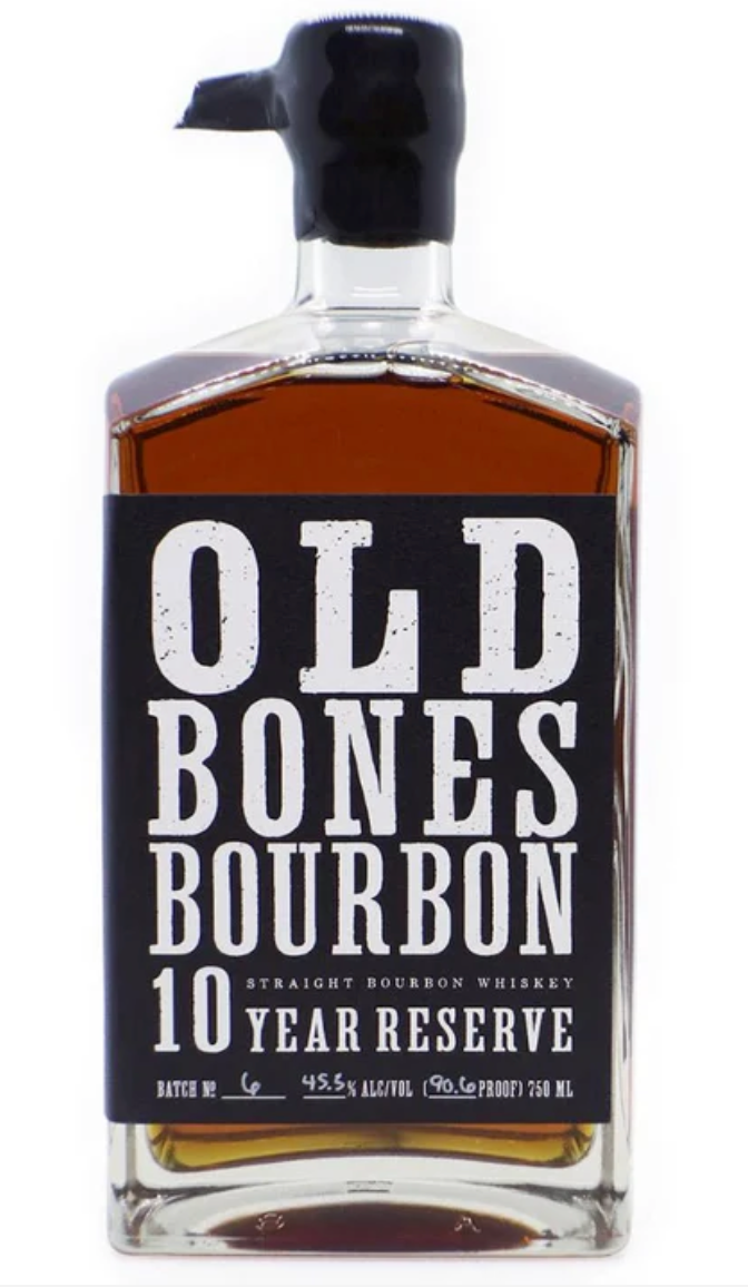 Old Bones 10 Year Reserve Bourbon Whiskey 750mL