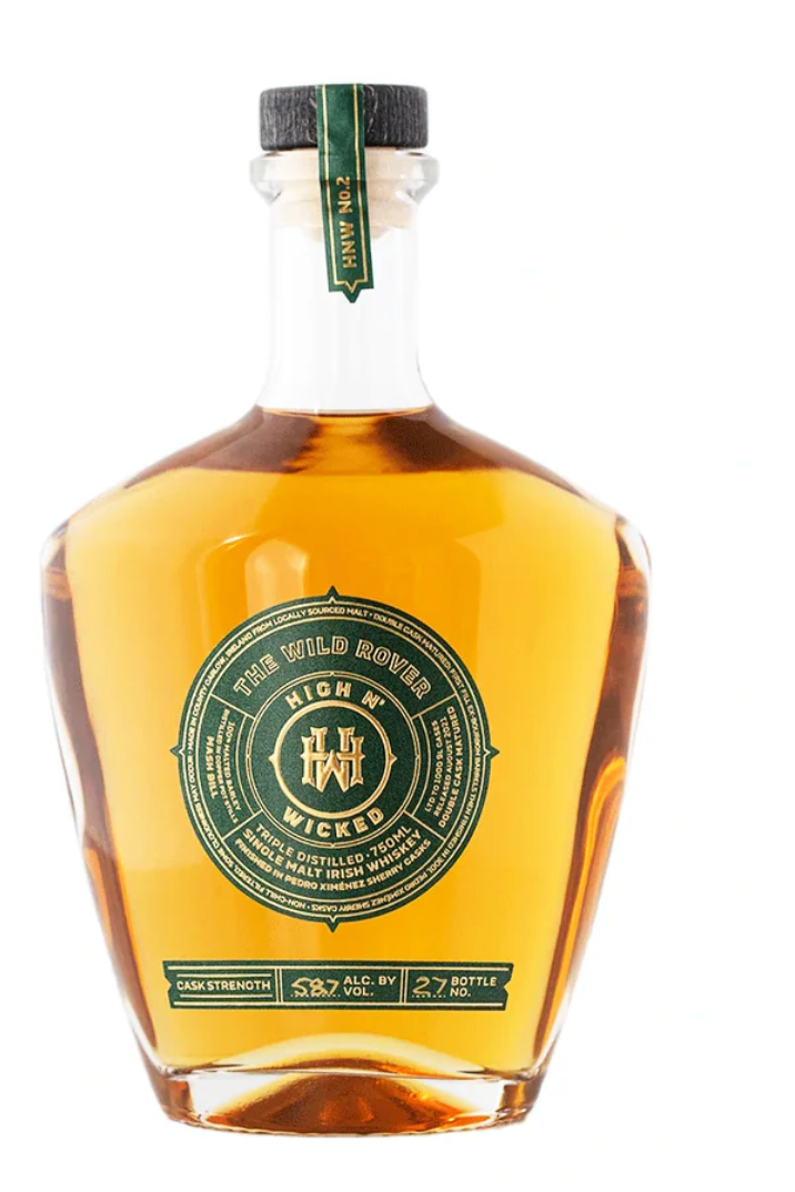 High N Wicked Single Malt Irish whiskey