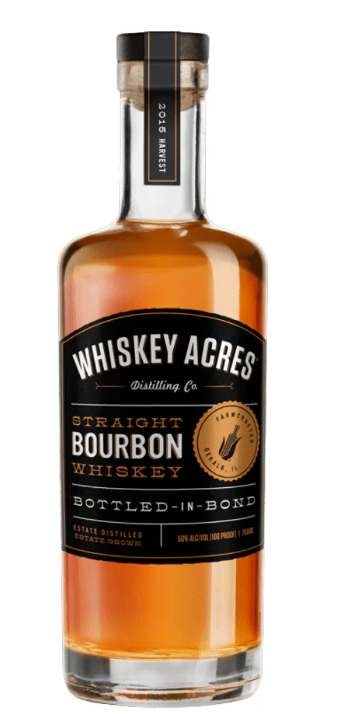 Whiskey Acres Bottled-in-Bond Straight Bourbon Whiskey 750mL