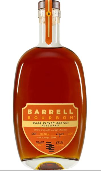Barrell Bourbon Mizunara Cask Finish Straight Bourbon Whiskey 750mL