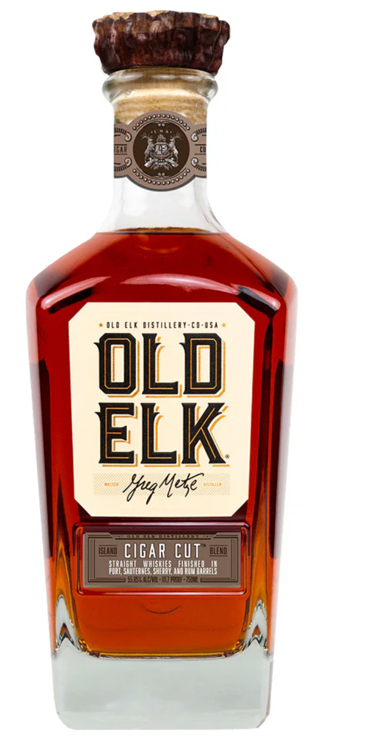 Old Elk Cigar Cut Island Blend Bourbon Whiskey 750mL