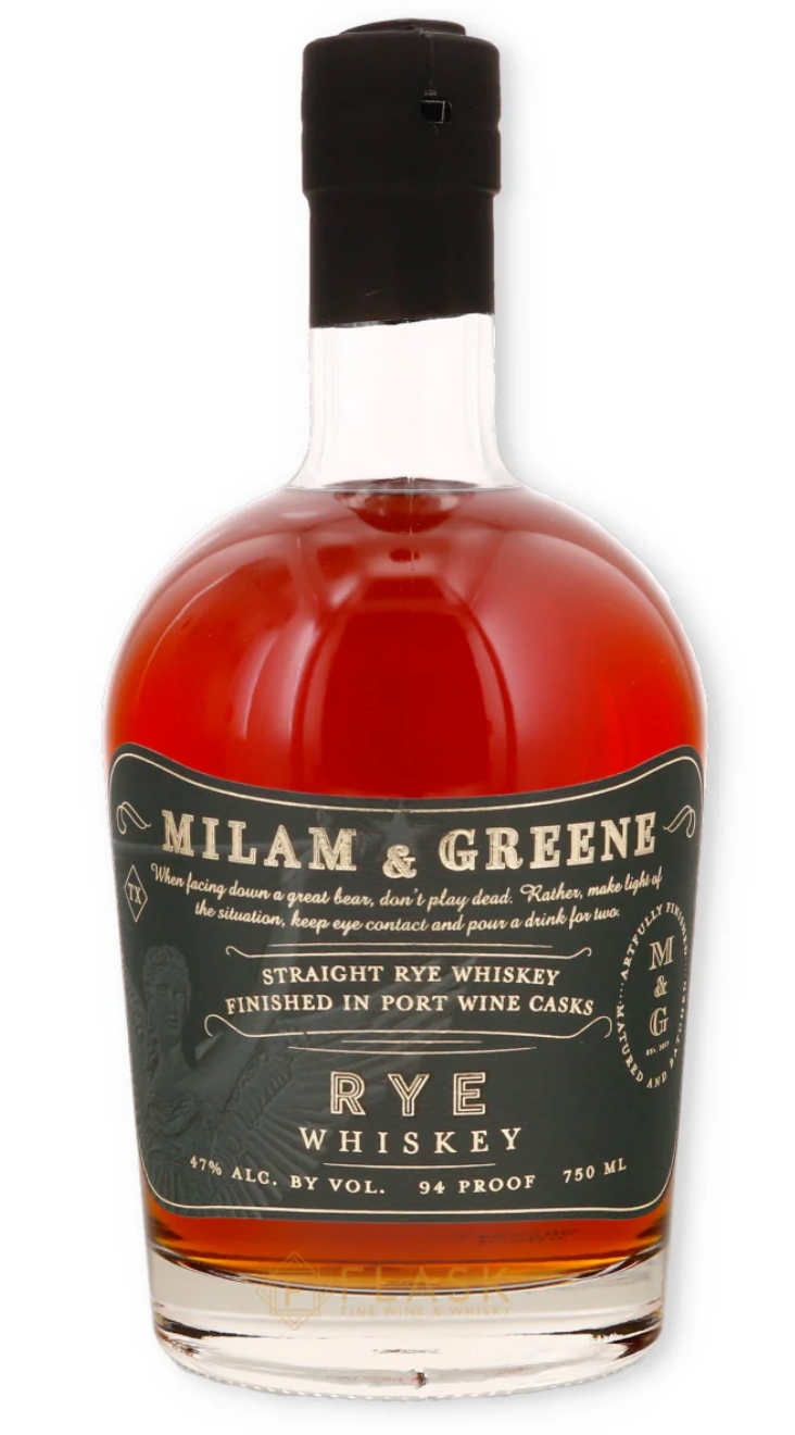 Milam & Greene Straight Bourbon Whiskey 750mL