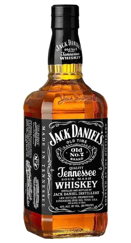 Jack Daniel's Old No.7 Tennessee Sour Mash Whiskey 1 Litre