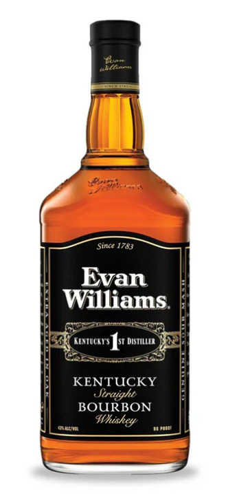 Evan Williams Kentucky's First Distiller Bourbon Whiskey 750mL