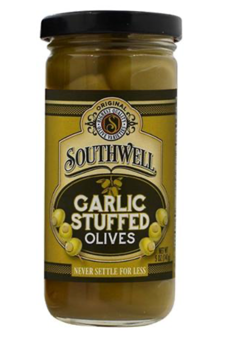 Southwell Garlic stuffed Olives