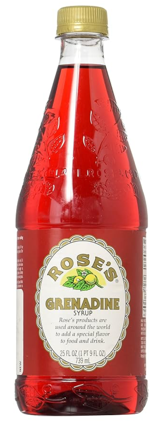 Rose's Grenadine Syrup 25 Fl Oz