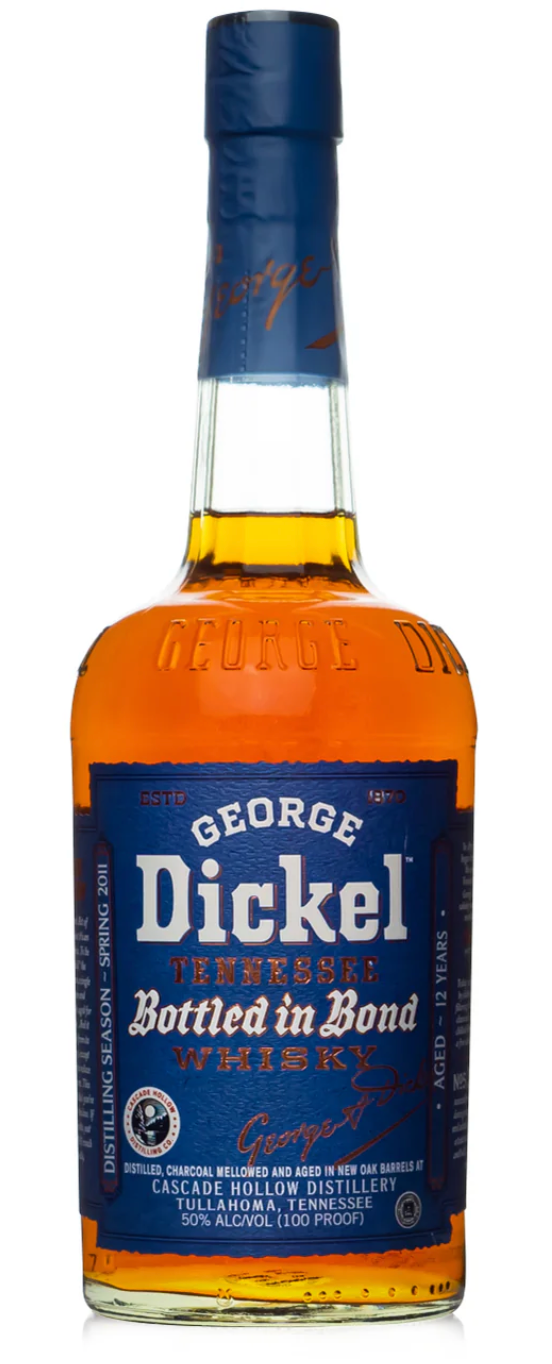George Dickel Tennessee Bottled in bond Whiskey 750 ml